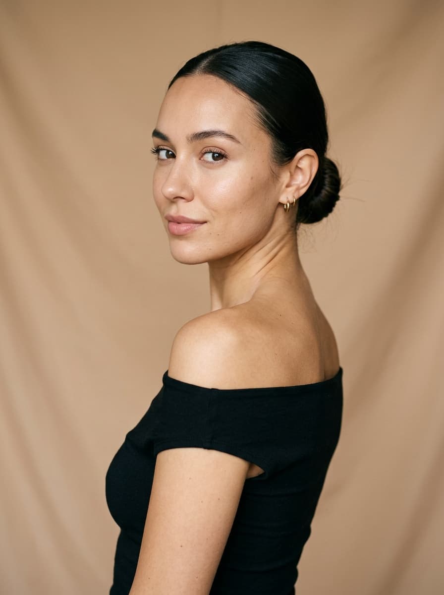 Over the shoulder