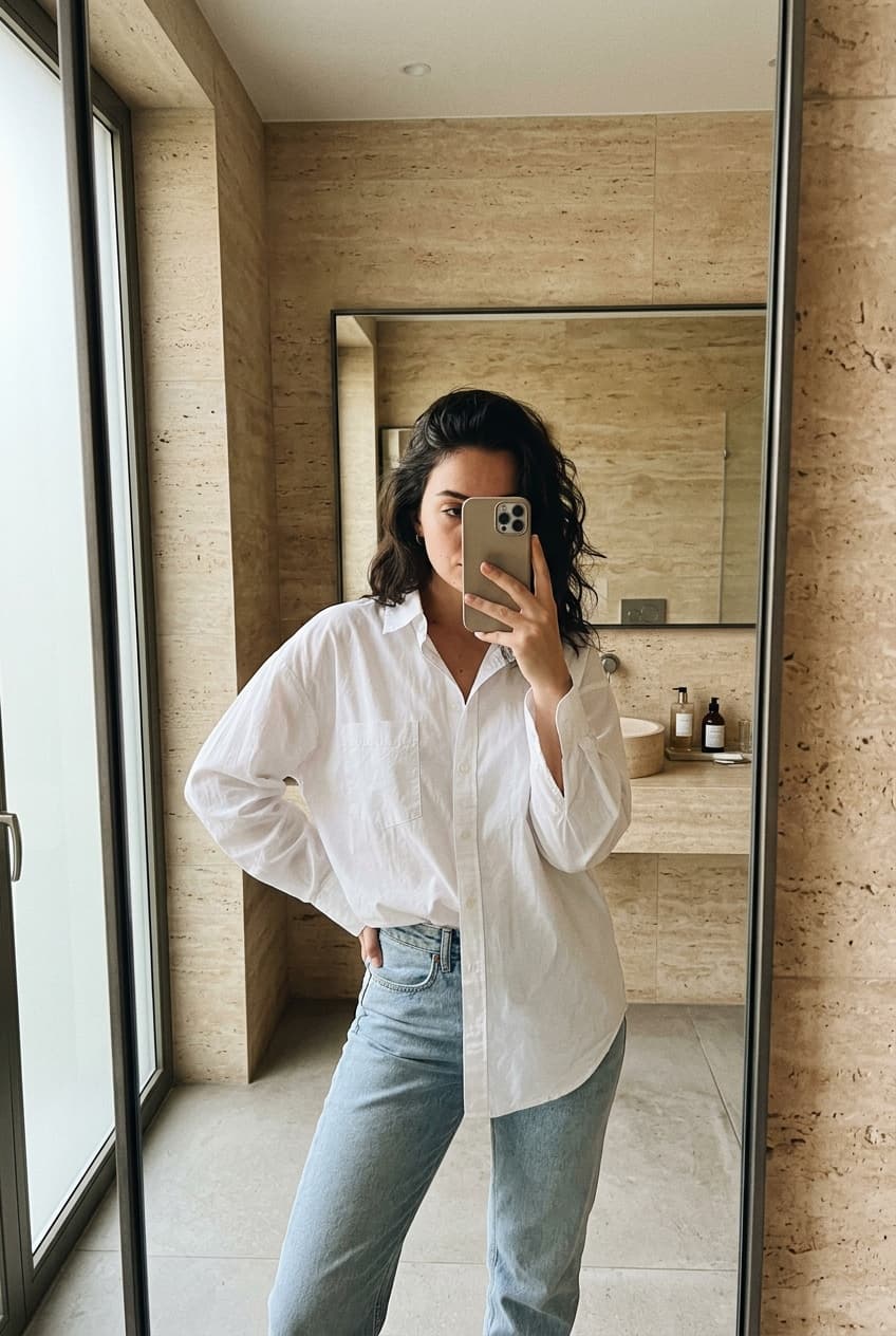 Mirror selfie